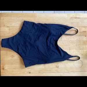 Jcrew Low Back 90s Style One Piece